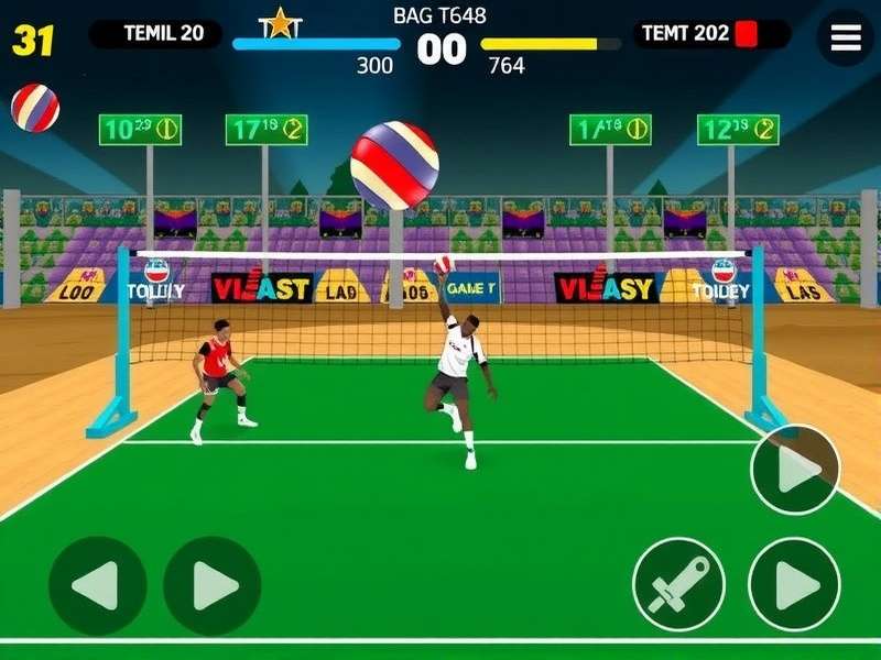 Tamil Volley Star Gameplay Screenshot